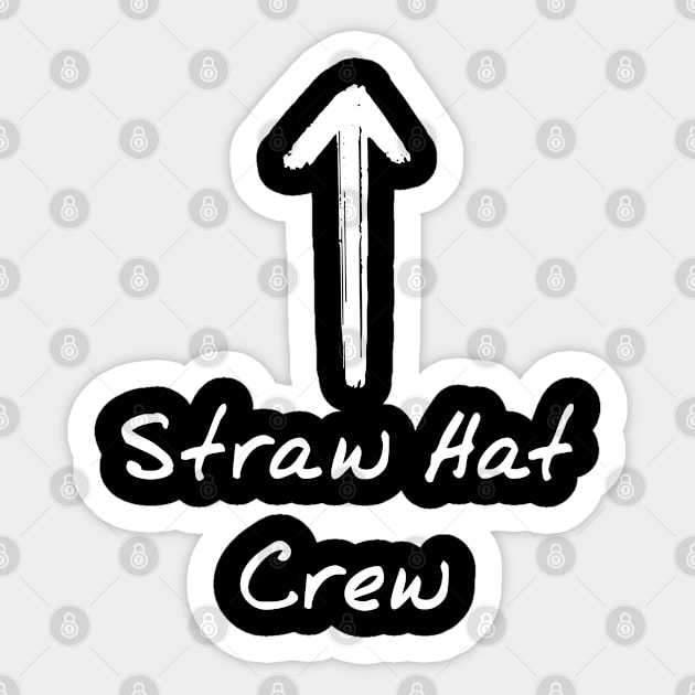 Straw hat crew Sticker by ijjul